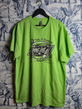 T-shirt Gildan Xl Vert Flashy Style Sport Golf Strong Like Ak Mixte