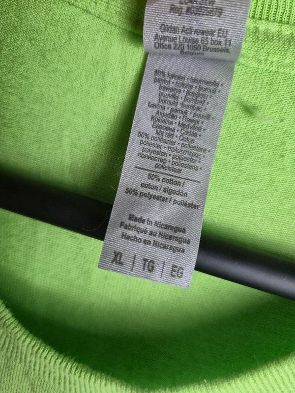 T-shirt Gildan Xl Vert Flashy Style Sport Golf Strong Like Ak Mixte
