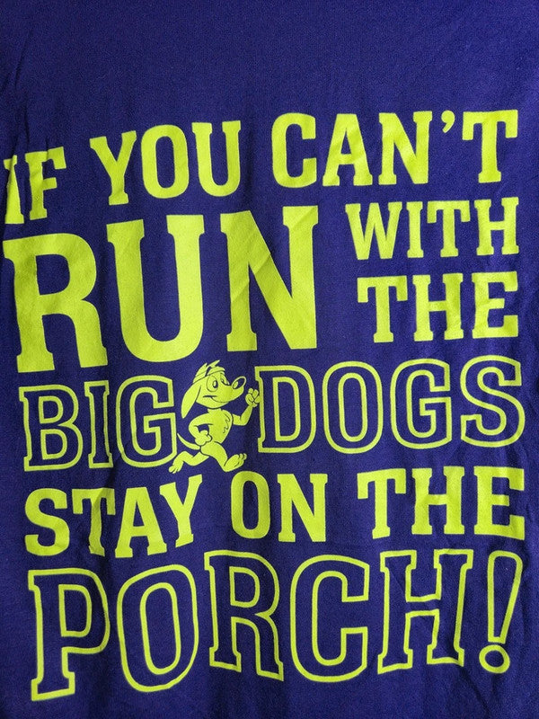 T-shirt Gildan violet Lexington Cross Country Dog Days taille S sport running