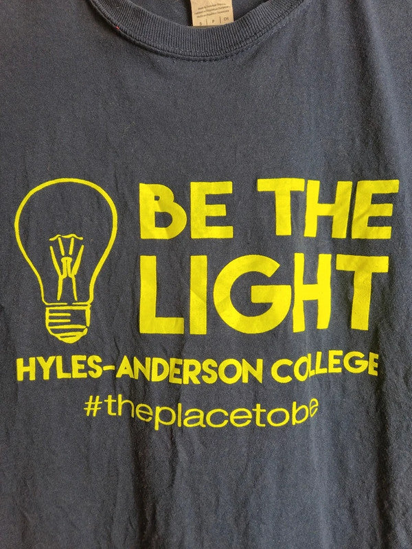 T-shirt Gildan bleu marine imprimé Hyles-anderson College taille S