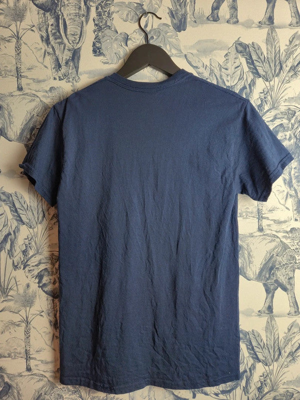 T-shirt Gildan bleu marine imprimé Hyles-anderson College taille S