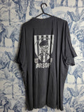 T-shirt B&c Noir Imprimé Airsoft Azabache Coca-cola Vintage Xxl