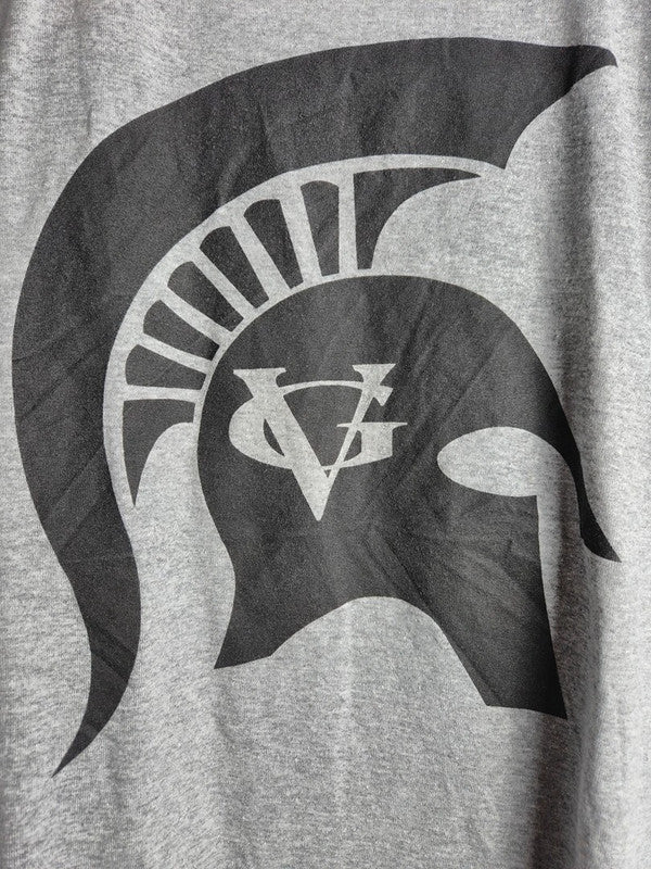 T-shirt Gris Violent Gentlemen Spartan Graphic Sport Homme Taille L