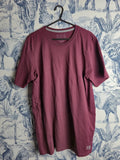 T-shirt Russell Athletic Bordeaux Style Sportswear Taille M Mixte Confort