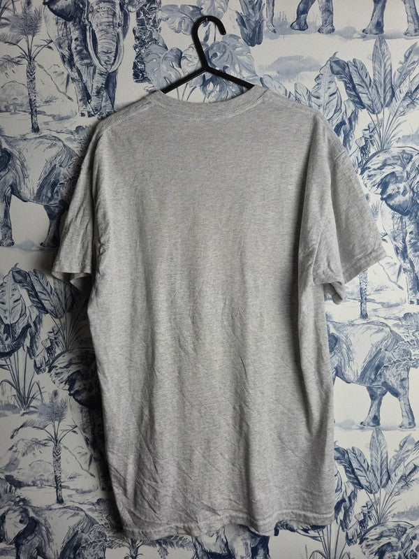 T-shirt Sutton Basketball Gris Chiné Style Vintage Sport Taille L