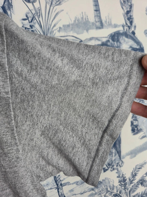 T-shirt Gildan Vintage Sport Gris Taille M Style Baseball