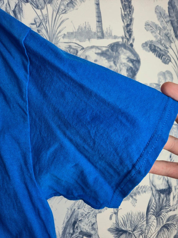 T-shirt bleu Port & Company imprimé Hartwood Elementary taille L