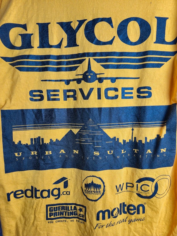 T-shirt Gildan Jaune Basketball Shootout 2023 Imprimé Sport S