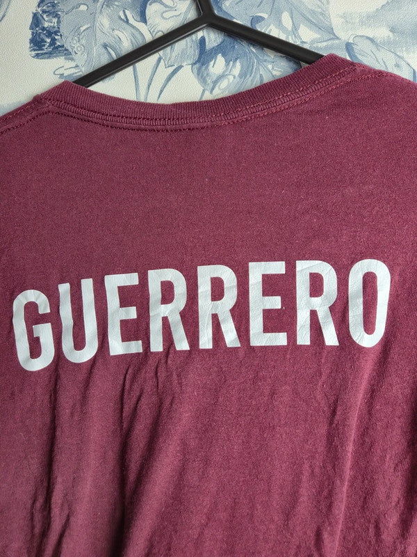 T-shirt Sport Gildan M Bordeaux Calallen Tennis Vintage Coton Homme Femme