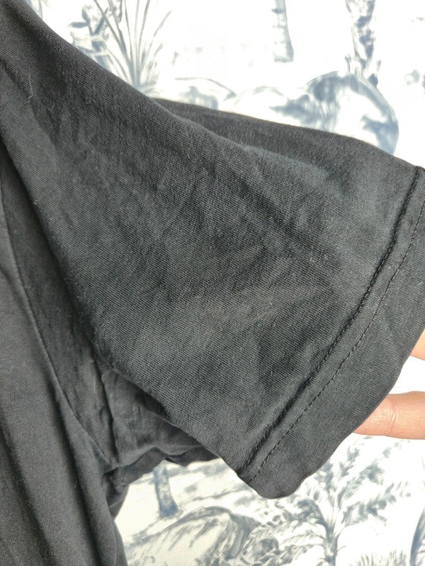 T-shirt Mister Tee Noir No More Parties In La Graphic Streetwear Taille S