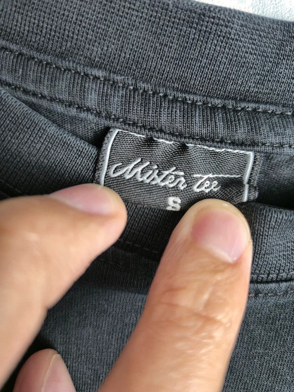 T-shirt Mister Tee Noir No More Parties In La Graphic Streetwear Taille S