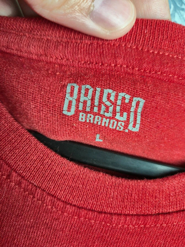 T-shirt Brisco Brands North Pole University Rouge Taille L
