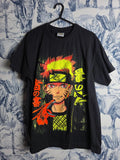 T-shirt noir Naruto Ariari Sport style manga anime taille S