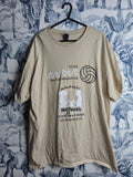 T-shirt Gildan Ultra Cotton Volleyball 2024 Beige Taille L