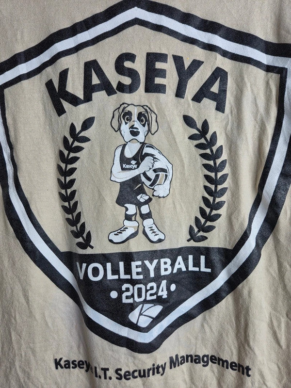 T-shirt Gildan Ultra Cotton Volleyball 2024 Beige Taille L