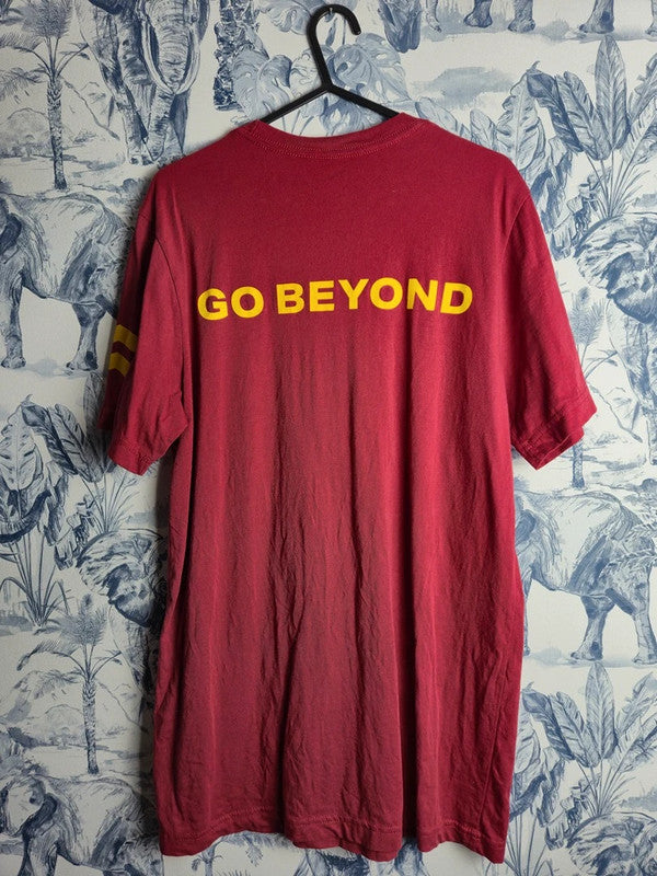 T-shirt Norwich University Bordeaux Style Sport Go Beyond Taille L