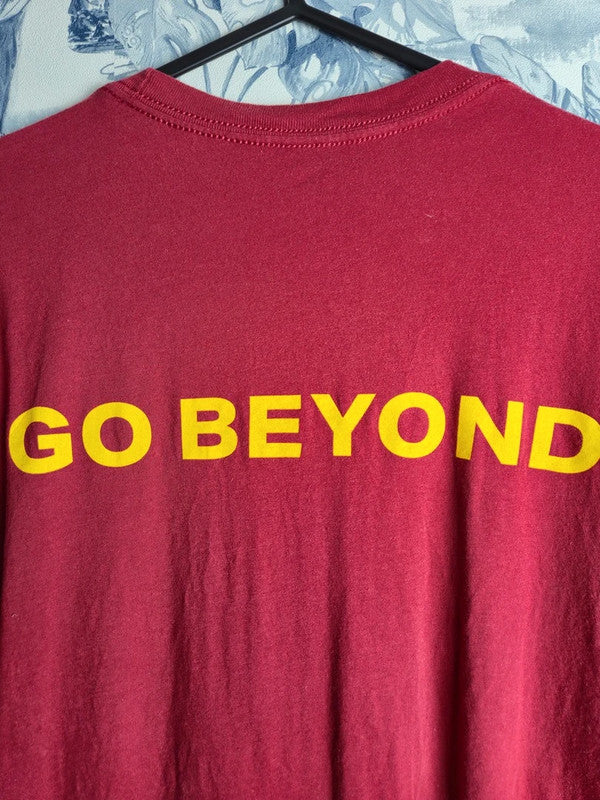 T-shirt Norwich University Bordeaux Style Sport Go Beyond Taille L