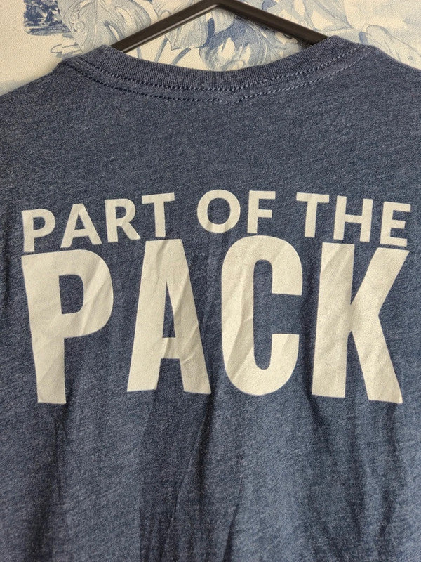 T-shirt Next Level Apparel Spring Canyon Middle School bleu chiné Xs unisexe