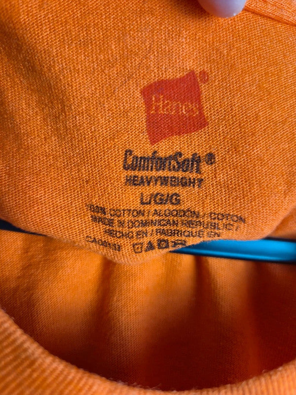 T-Shirt Vintage Hanes Clemson – National Championship 2016 (Orange)