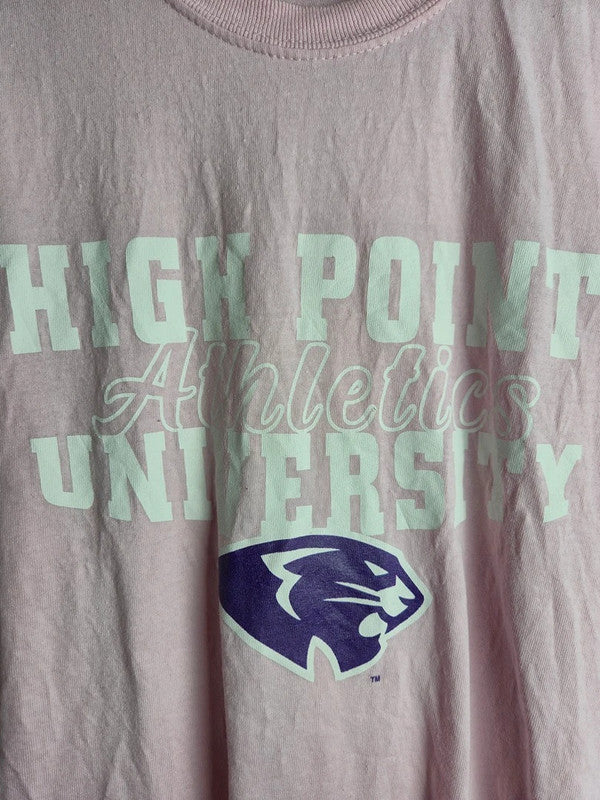 T-Shirt Vintage High Point University – Style College (Rose)