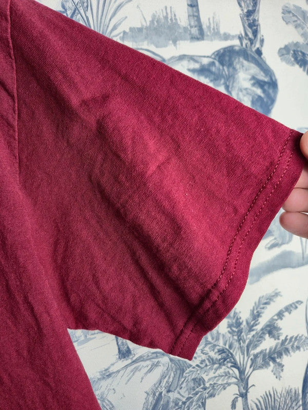 T-Shirt Vintage Carolina Springs Husky – Style Sport US (Bordeaux)