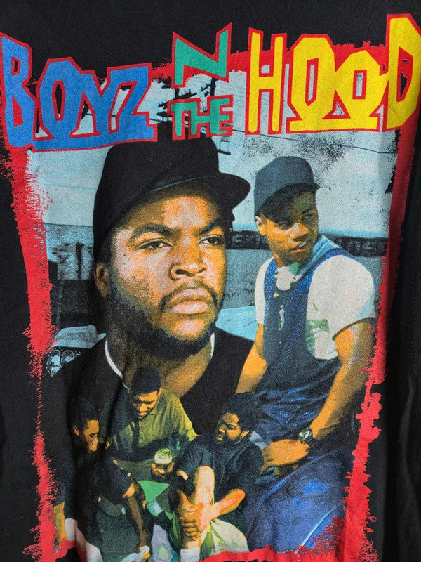 T-Shirt Manches Longues Boyz N The Hood – Vintage (Noir)