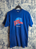 T-shirt Vintage Planet Hollywood Barcelona 1991 Bleu Taille M