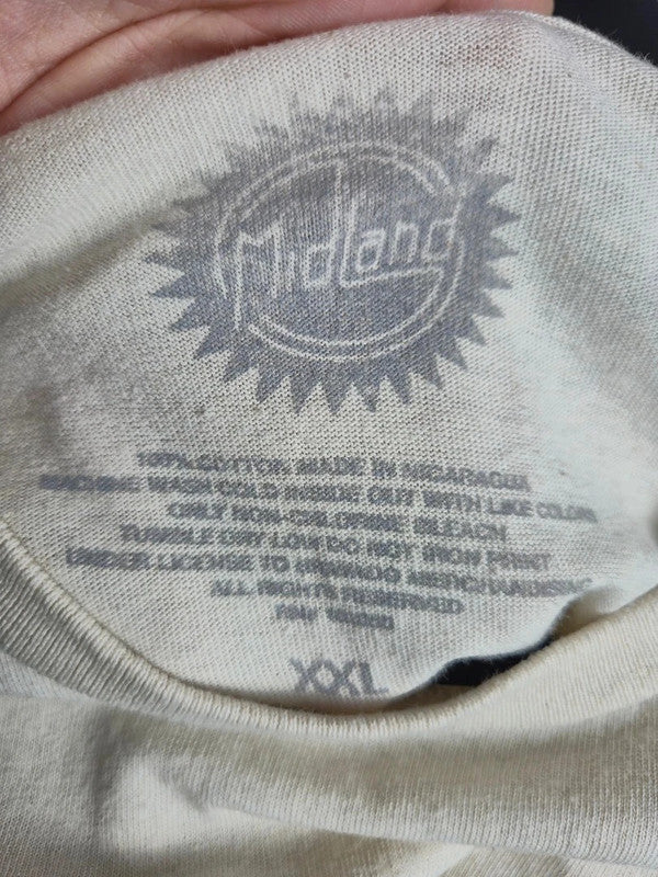 T-shirt Midland Tour 2023 Crème Xxl Merchandise Band Tee Vintage