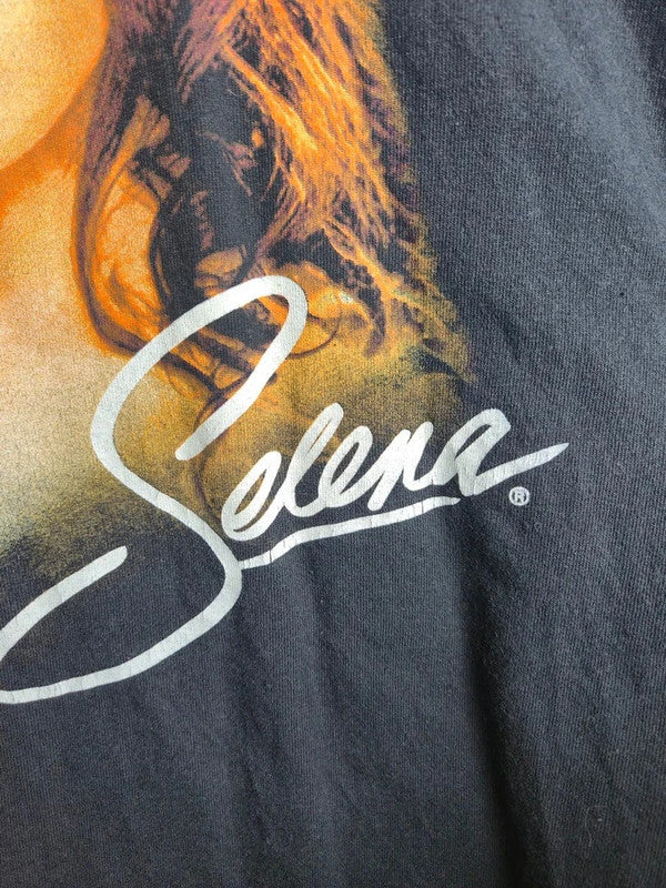 T-shirt Selena Quintanilla Manches Longues Noir Xl Musique Merch Officiel