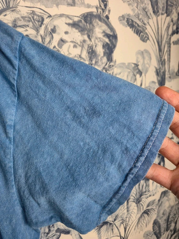 T-shirt Ice Cube It Was A Good Day Graphic Streetwear Bleu Xl