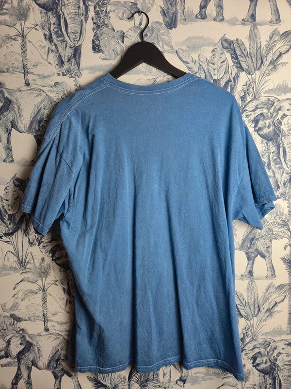 T-shirt Ice Cube It Was A Good Day Graphic Streetwear Bleu Xl