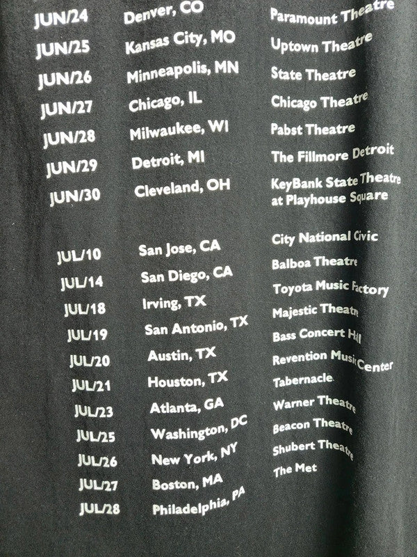 T-shirt Try Guys Legends of the Internet Tour 2019 Noir M Mixte