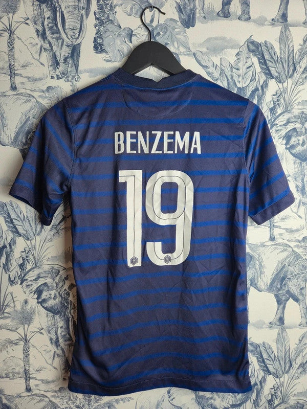 Maillot Nike Equipe de France Fff Euro 2020 Bleu Marine Xl Junior 14 ans