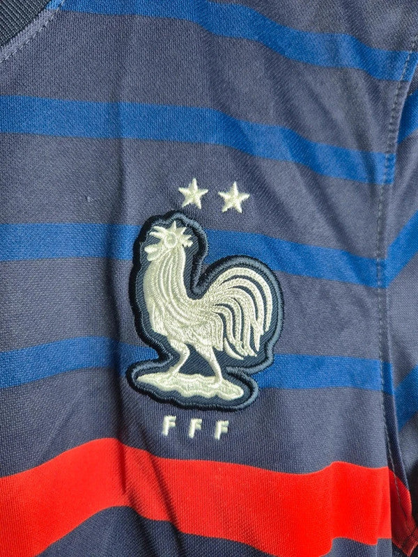 Maillot Nike Equipe de France Fff Euro 2020 Bleu Marine Xl Junior 14 ans