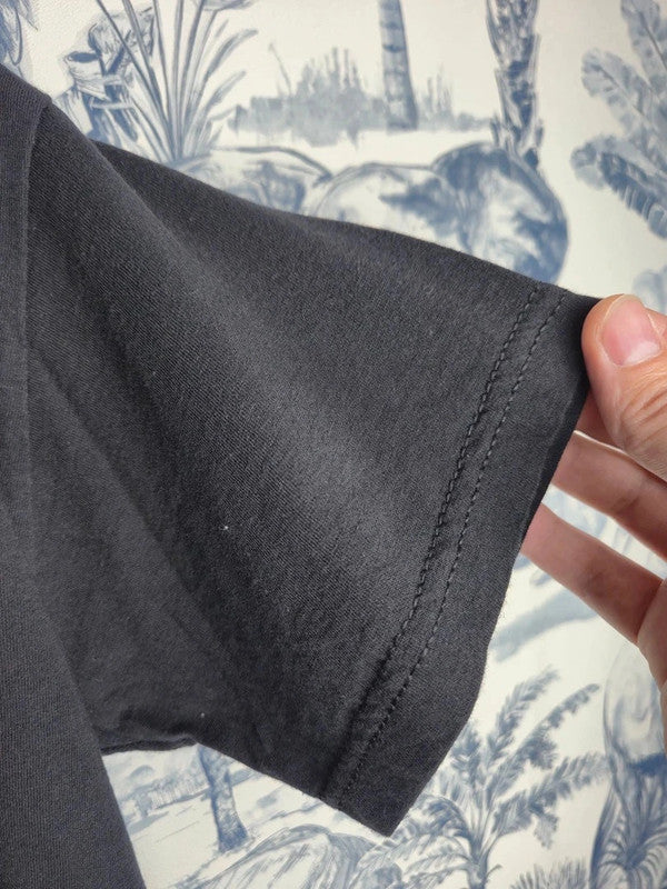 T-shirt Fruit of the Loom Noir Imprimé Rock Black Out Taille M