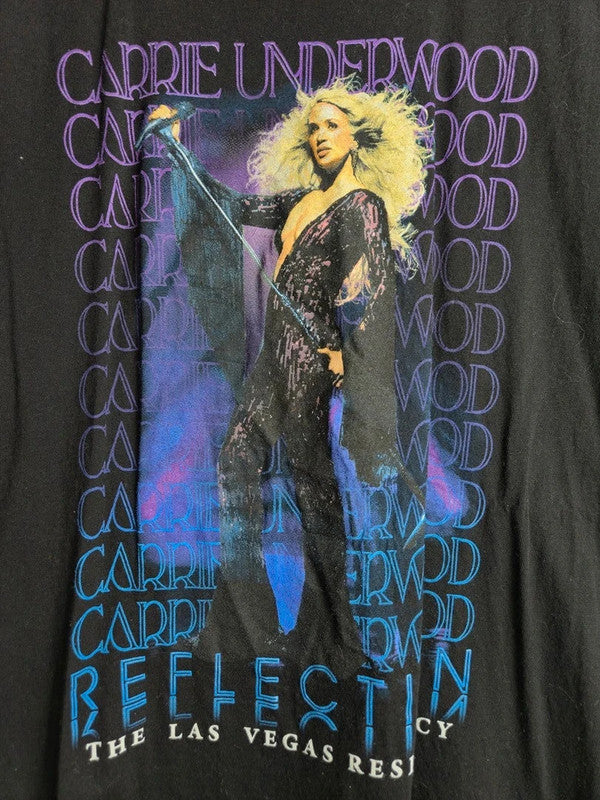 T-shirt Carrie Underwood Reflection Las Vegas Residency noir S