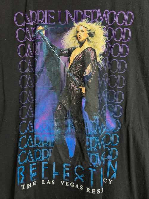 T-shirt Carrie Underwood Reflection Las Vegas Residency noir S
