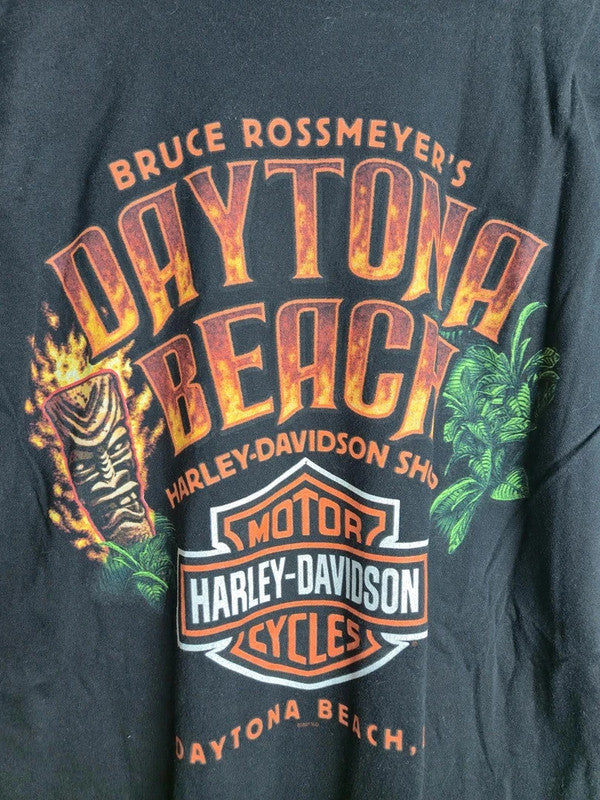 T-shirt Harley-davidson Daytona Bike Week 2007 Vintage Noir Taille M