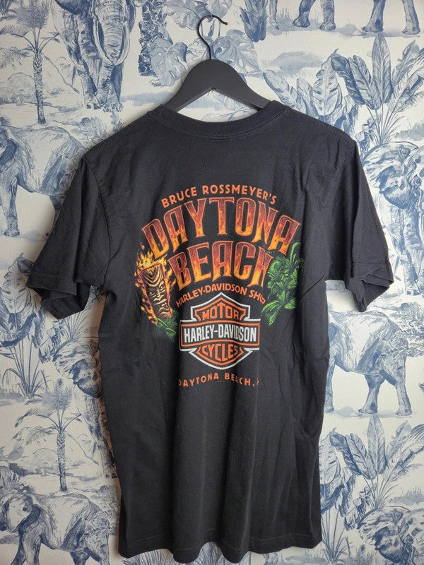 T-shirt Harley-davidson Daytona Bike Week 2007 Vintage Noir Taille M
