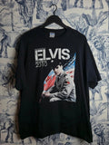 T-shirt Elvis Presley Vintage 2010 Gildan Xl Noir Rock Collector