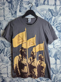T-shirt Thirty Seconds to Mars Tour 2011 Gildan Gris Taille S Merch Rock
