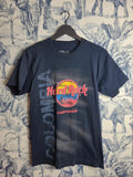 T-shirt Hard Rock Cafe Cartagena Colombie Bleu Marine Taille S