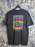 T-shirt Hard Rock Cafe Cancun Vintage Noir Coton Taille L Look Retro