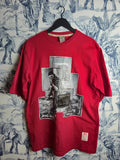 T-shirt Ecko Unltd vintage rouge imprimé Game Recognize Game taille S