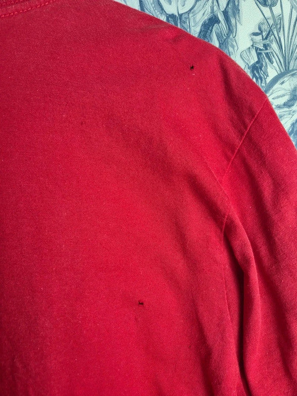 T-shirt Ecko Unltd vintage rouge imprimé Game Recognize Game taille S