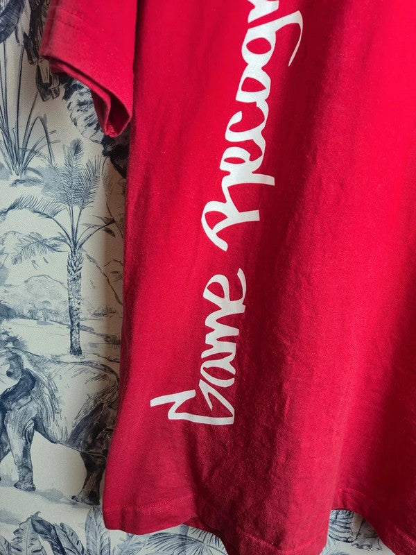 T-shirt Ecko Unltd vintage rouge imprimé Game Recognize Game taille S