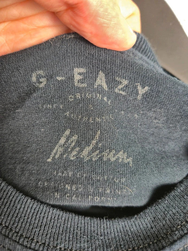 T-shirt G-eazy Merch Officiel Tournée Endless Summer Noir Taille M