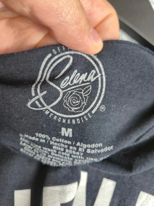 T-shirt Selena Quintanilla Merchandise Noir Vintage Taille M