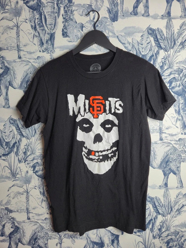T-shirt Misfits Babylon Burning San Francisco Noir Taille S