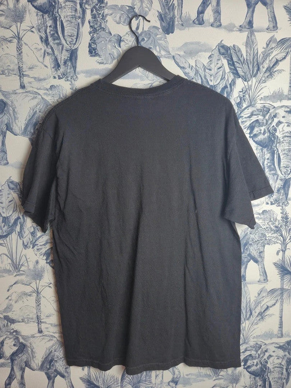 T-shirt vintage Tennessee River Aerosmith noir délavé L rock